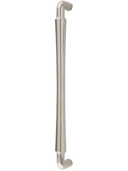 Bremen 2 Appliance Pull - 12 inch Center-to-Center in Polished Nickel.